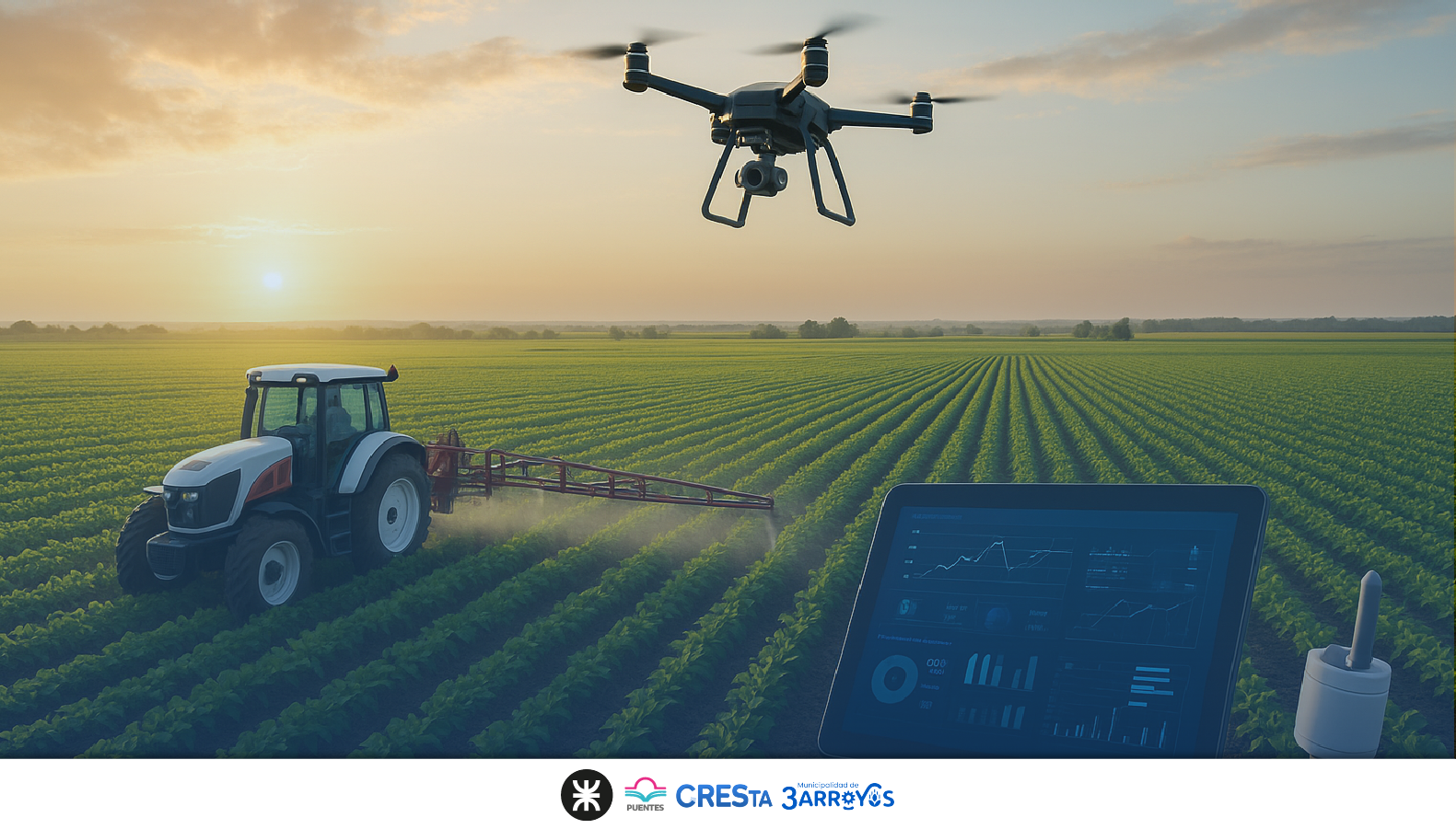 Abrieron las inscripciones para la Diplomatura en Agricultura de Precisión, una propuesta que impulsa la nueva frontera del agro