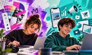 Explotá tu creatividad en CRESTA: abrieron las inscripciones para las carreras de Diseño Gráfico y Marketing Digital
